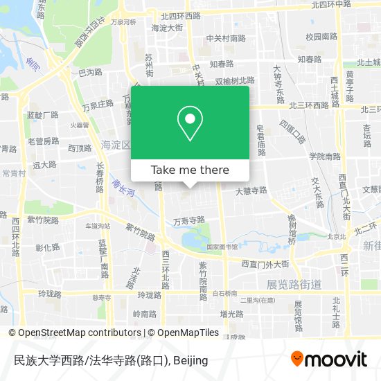 民族大学西路/法华寺路(路口) map