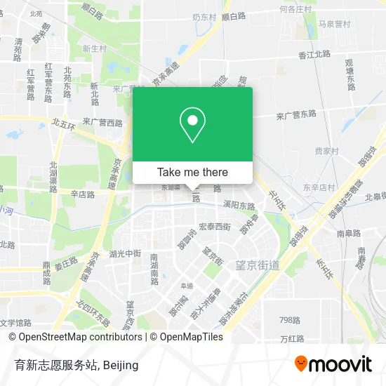 育新志愿服务站 map