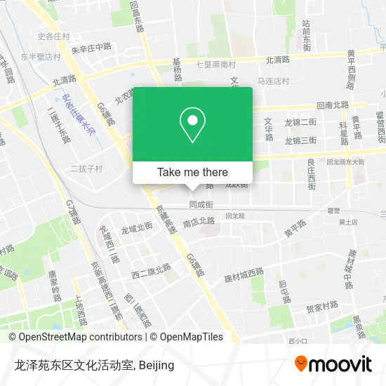 龙泽苑东区文化活动室 map