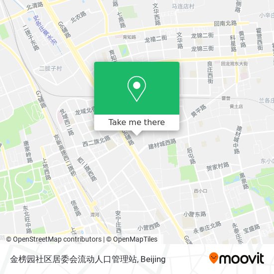 金榜园社区居委会流动人口管理站 map
