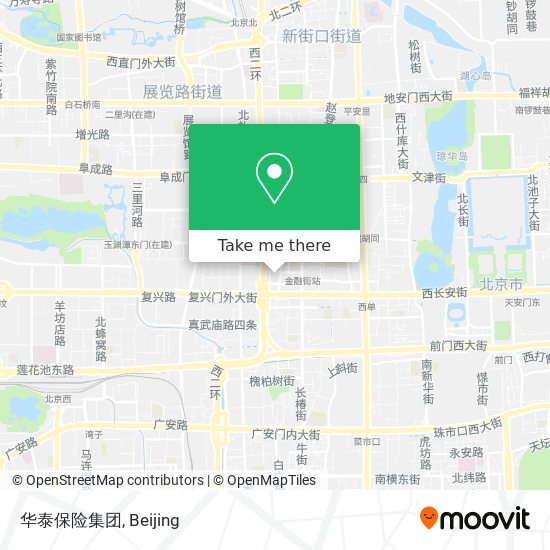 华泰保险集团 map