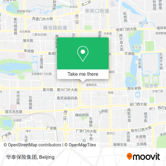 华泰保险集团 map