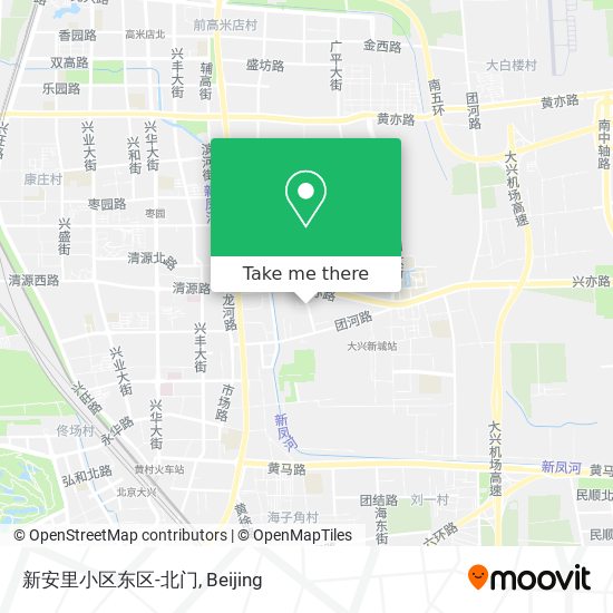 新安里小区东区-北门 map