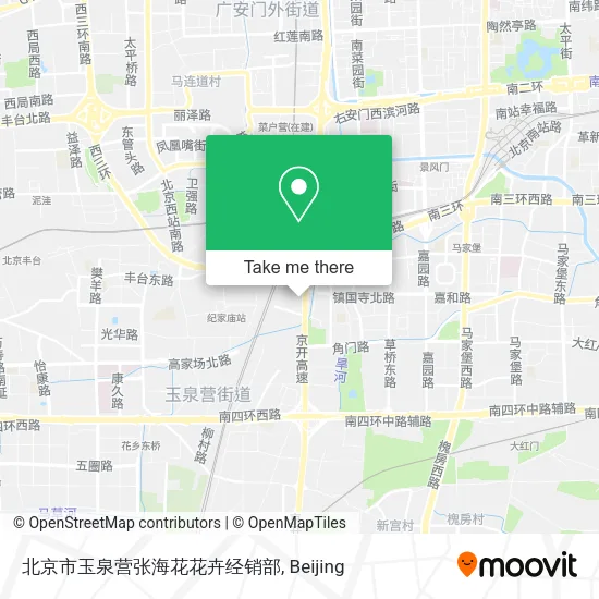 北京市玉泉营张海花花卉经销部 map