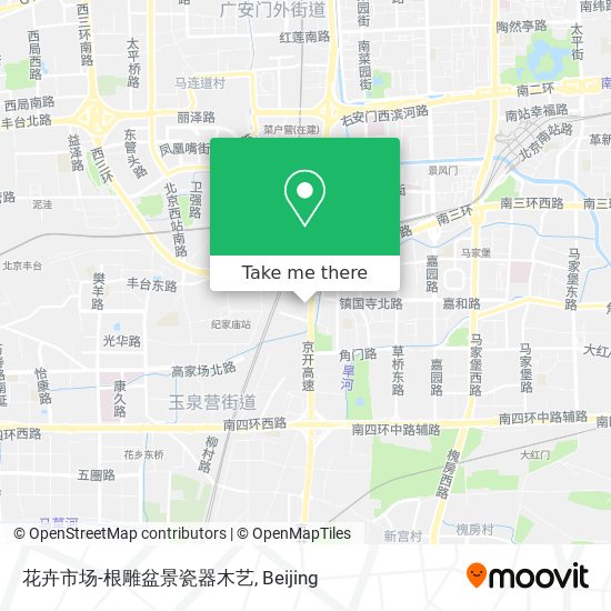 花卉市场-根雕盆景瓷器木艺 map