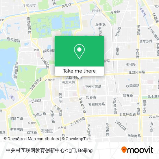 中关村互联网教育创新中心-北门 map
