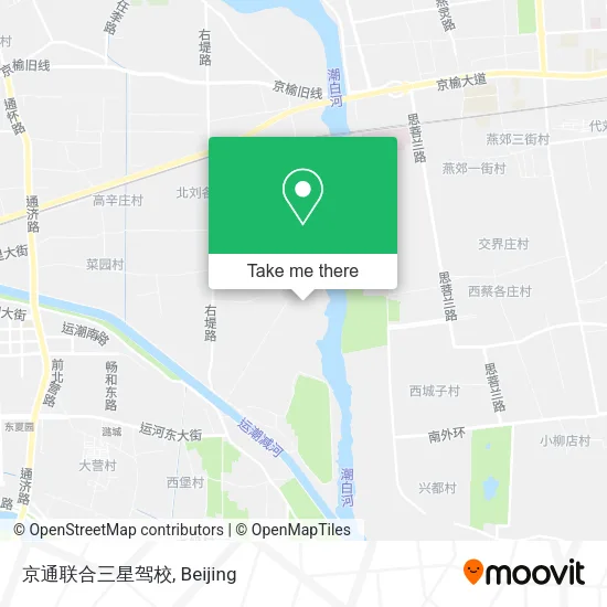 京通联合三星驾校 map