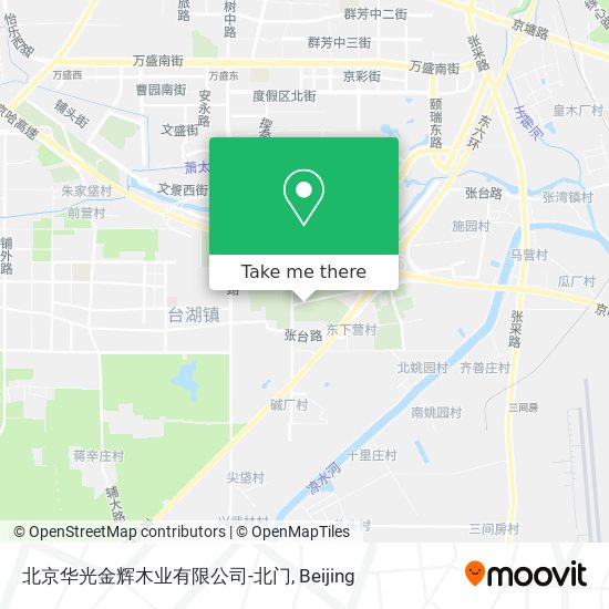 北京华光金辉木业有限公司-北门 map