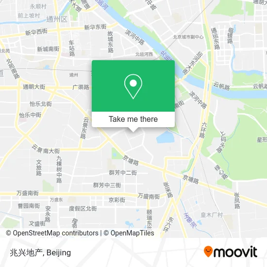 兆兴地产 map
