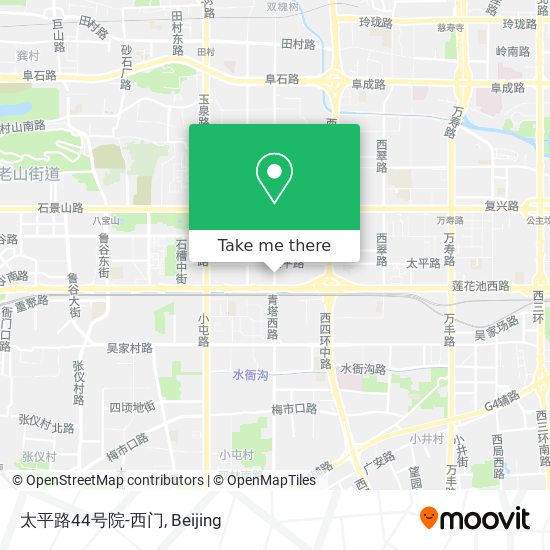太平路44号院-西门 map