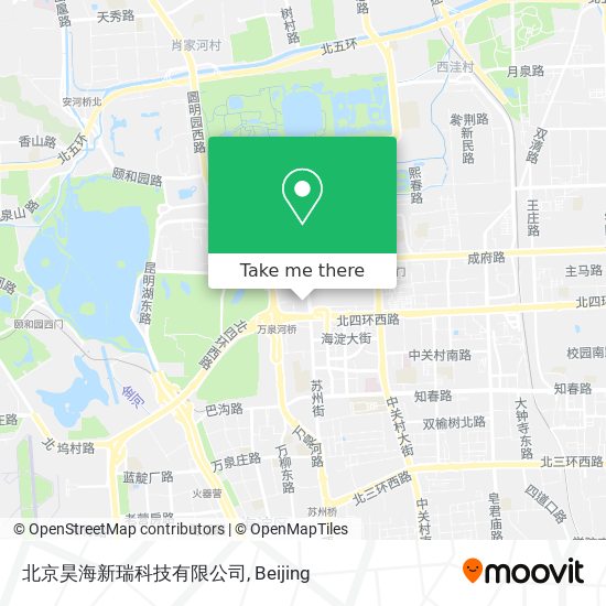 北京昊海新瑞科技有限公司 map