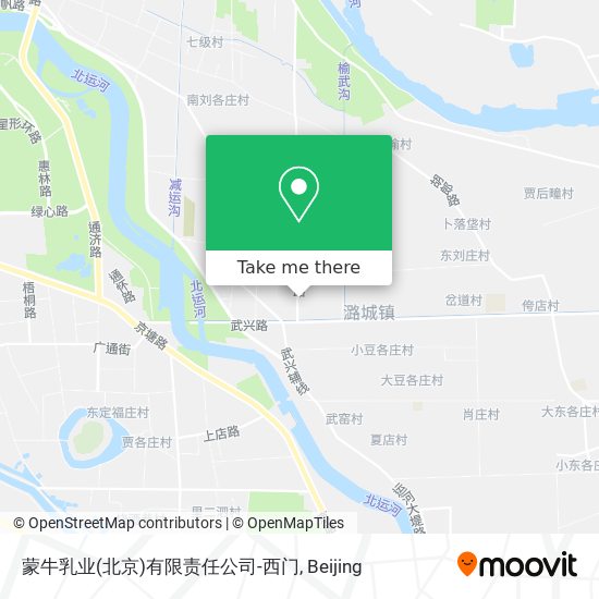 蒙牛乳业(北京)有限责任公司-西门 map
