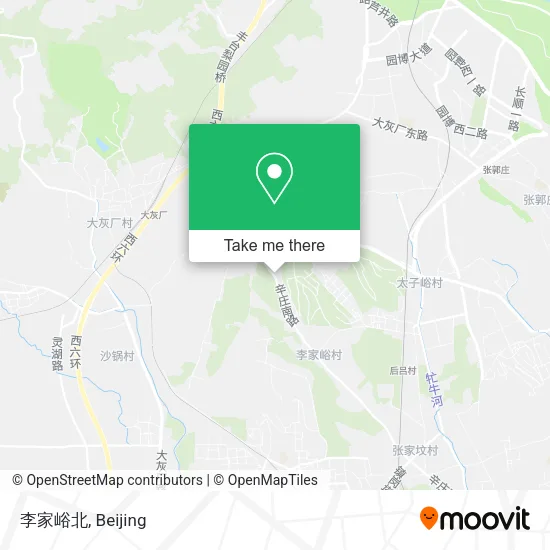 李家峪北 map