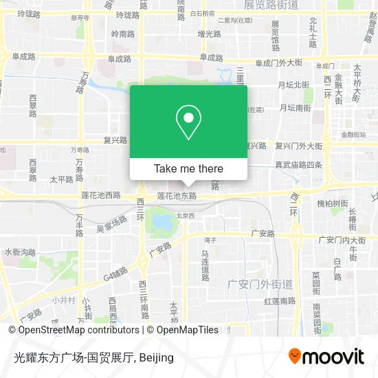 光耀东方广场-国贸展厅 map