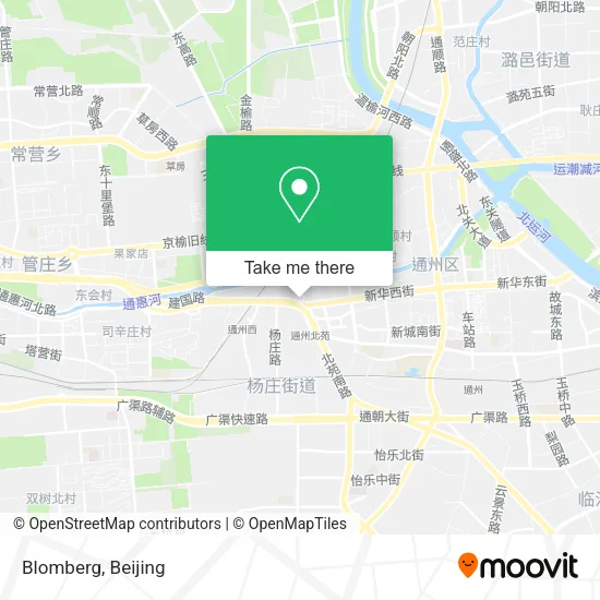 Blomberg map