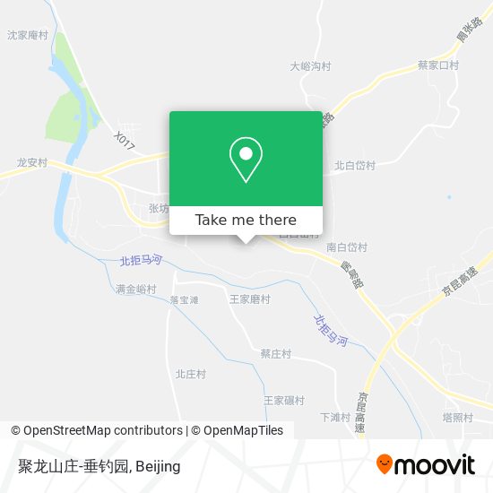聚龙山庄-垂钓园 map