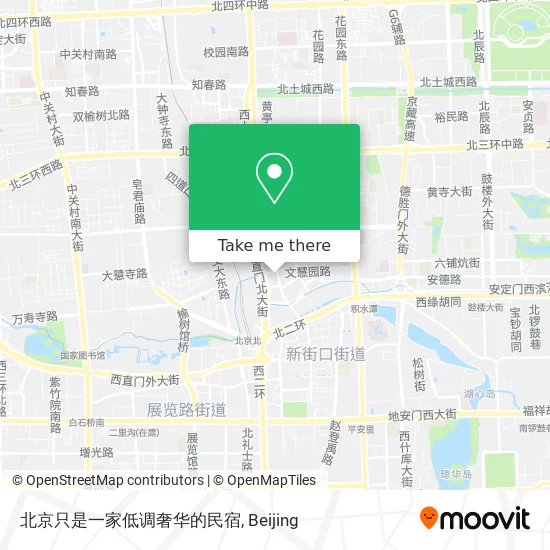 北京只是一家低调奢华的民宿 map