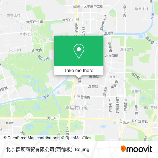 北京群展商贸有限公司(西德板) map