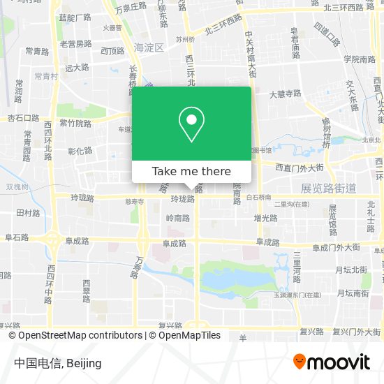 中国电信 map