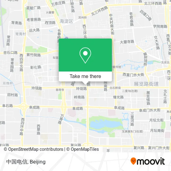 中国电信 map