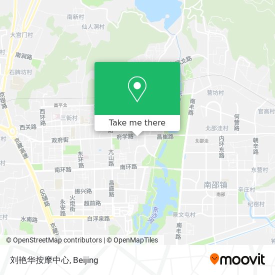 刘艳华按摩中心 map
