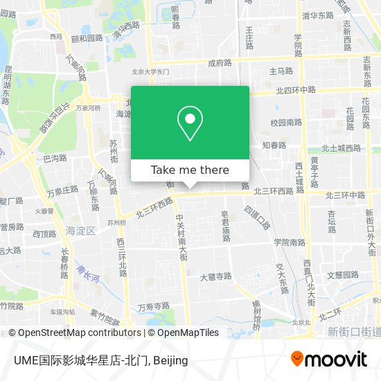 UME国际影城华星店-北门 map