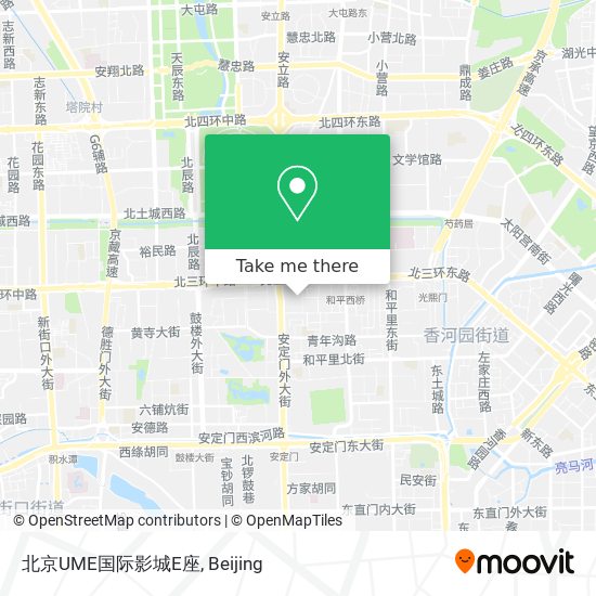 北京UME国际影城E座 map