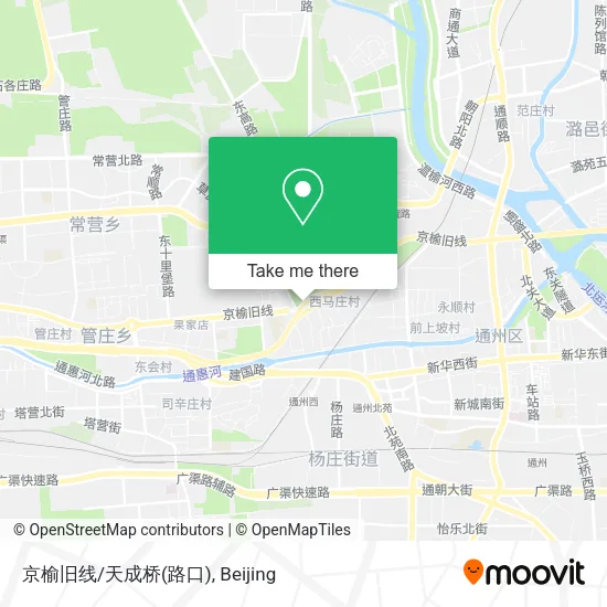 京榆旧线/天成桥(路口) map