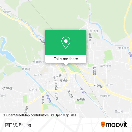 南口镇 map