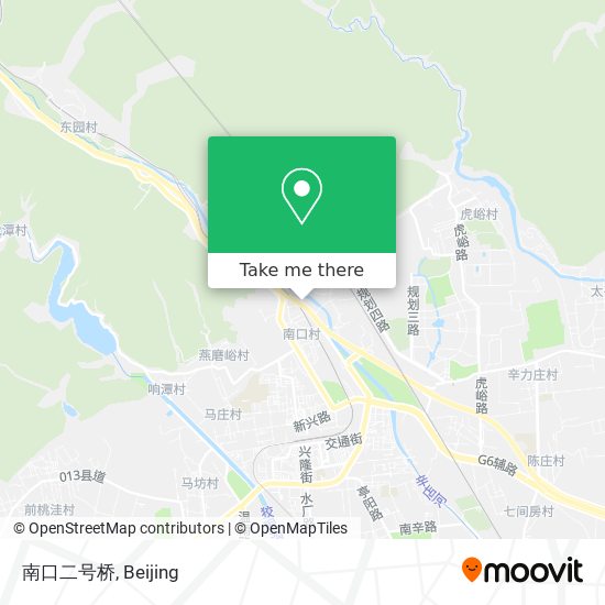 南口二号桥 map