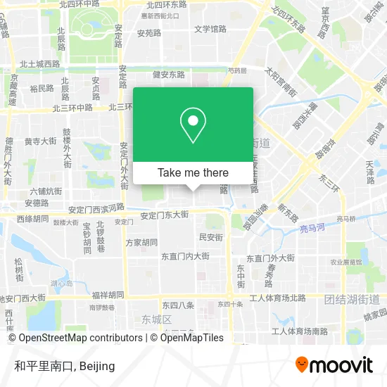 和平里南口 map