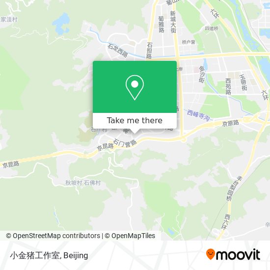小金猪工作室 map