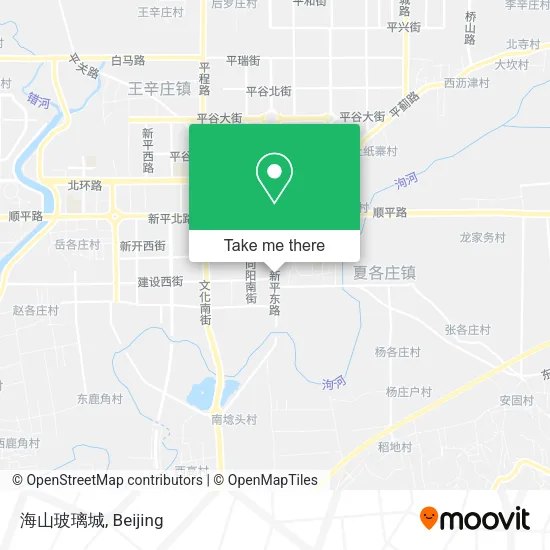 海山玻璃城 map