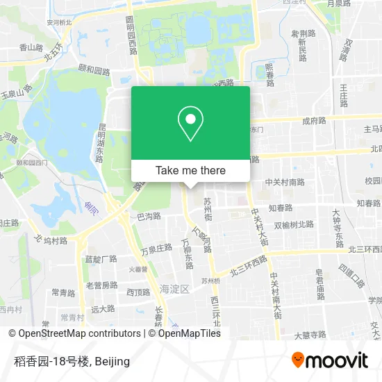 稻香园-18号楼 map