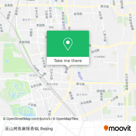 巫山烤鱼麻辣香锅 map