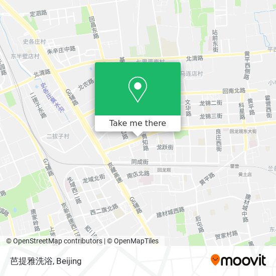 芭提雅洗浴 map