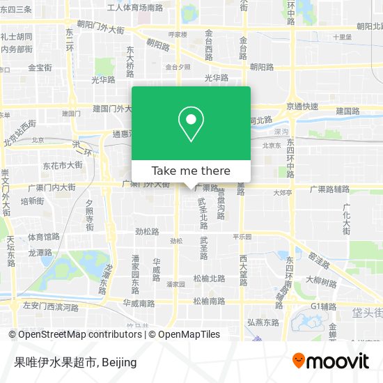 果唯伊水果超市 map
