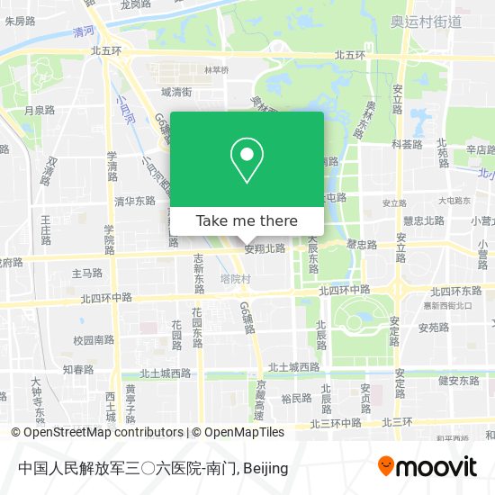 中国人民解放军三〇六医院-南门 map