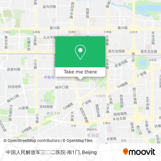 中国人民解放军三〇二医院-南1门 map