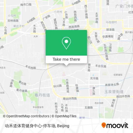 动禾道体育健身中心-停车场 map