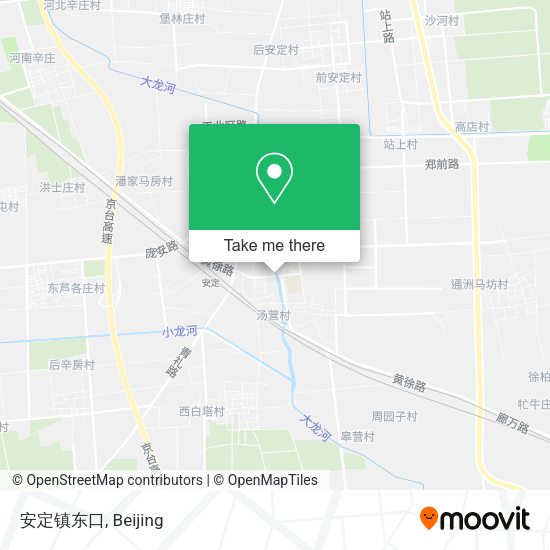 安定镇东口 map