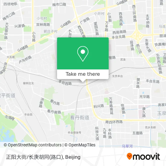 正阳大街/长庚胡同(路口) map