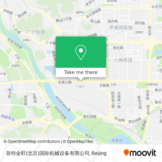 首特金旺(北京)国际机械设备有限公司 map