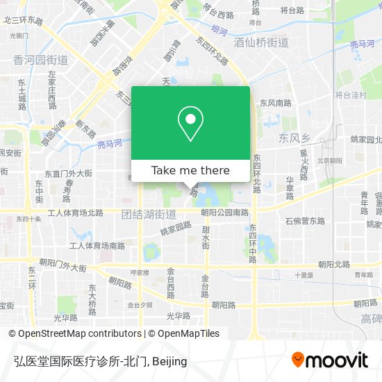 弘医堂国际医疗诊所-北门 map