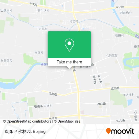 朝阳区佛林园 map