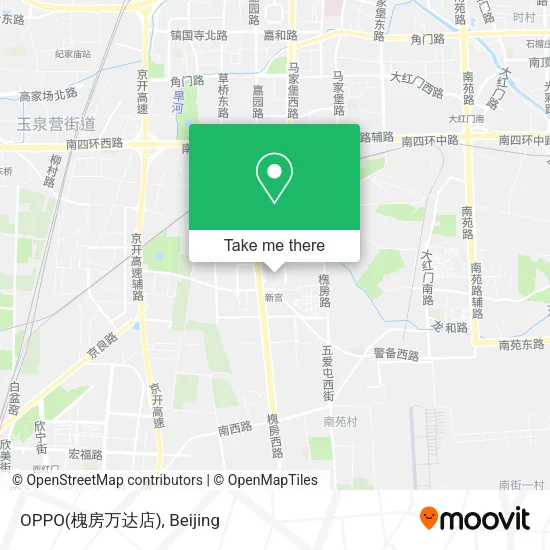OPPO(槐房万达店) map