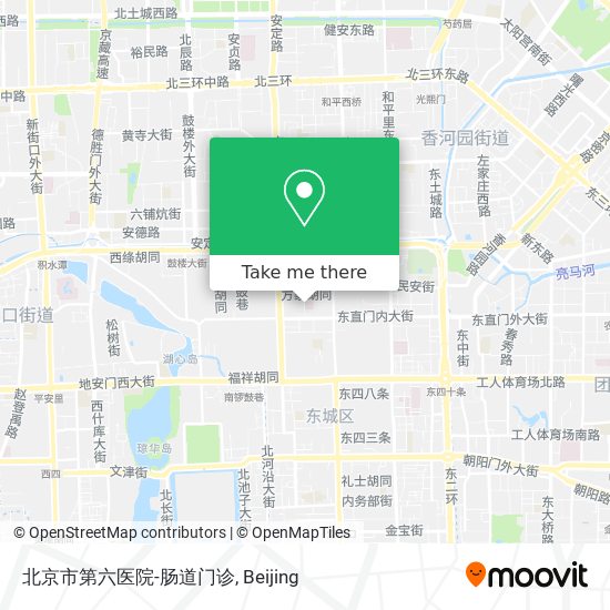 北京市第六医院-肠道门诊 map