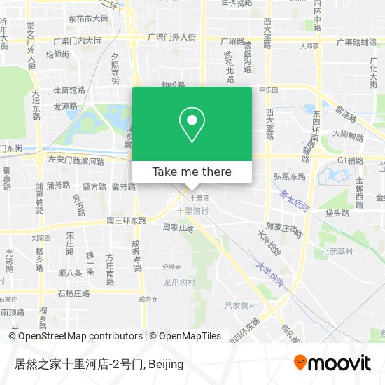 居然之家十里河店-2号门 map