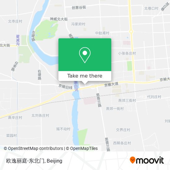 欧逸丽庭-东北门 map