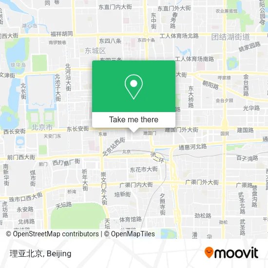 理亚北京 map